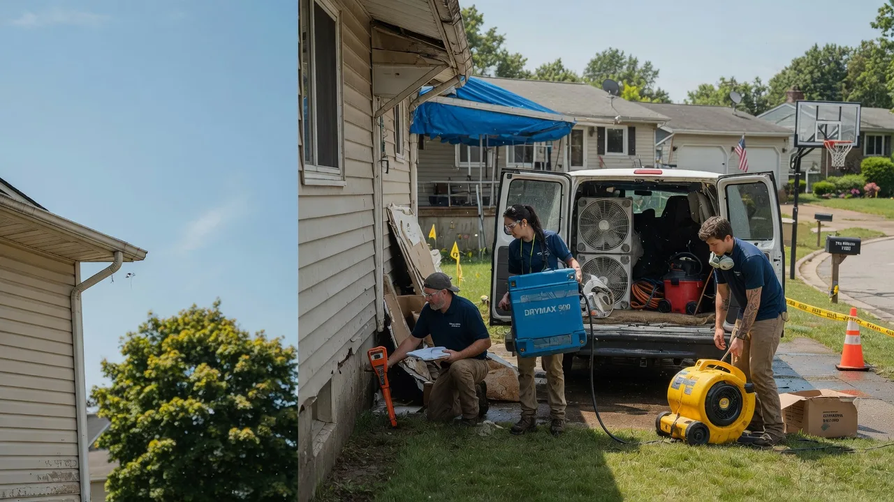 Ceiling Leak Cleanup in North Loup, NE near me