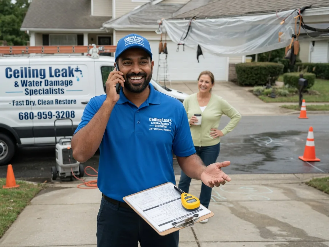 Ceiling Leak Cleanup North Loup, NE FAQs